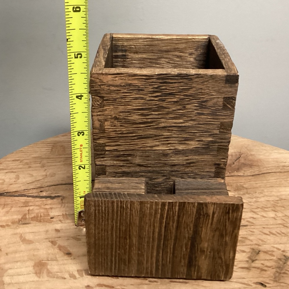 🟤 Solid Wood - Dovetail Crafted Workmanship - Pen - Pencil - Cell Phone Holder - Picture 12 of 14